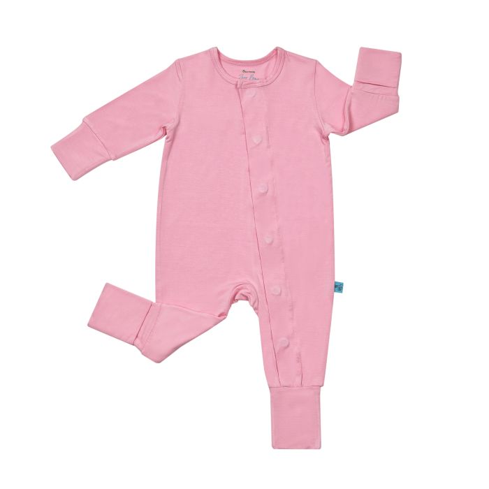 Zeno Bear Magnetic Bamboo Romper  (New 2025 Solid Colors)