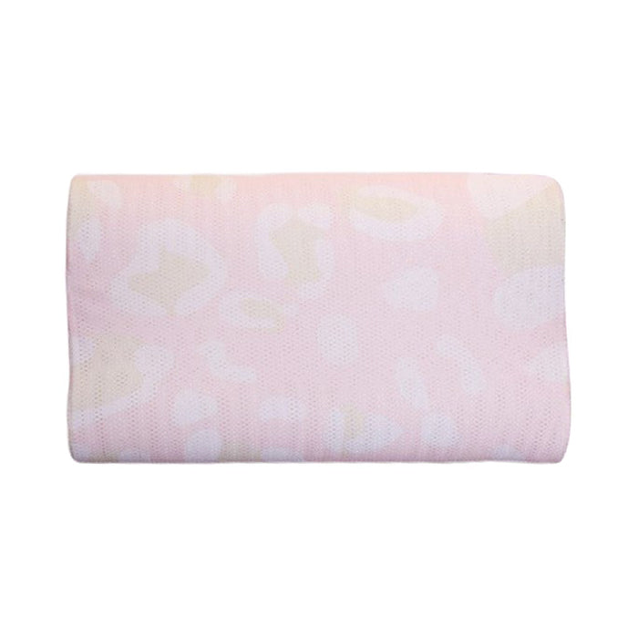 Comfi Breathable Toddler Pillow - Leopard Pink