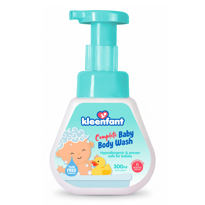 Kleenfant Complete Baby Bath Body Wash 300ml