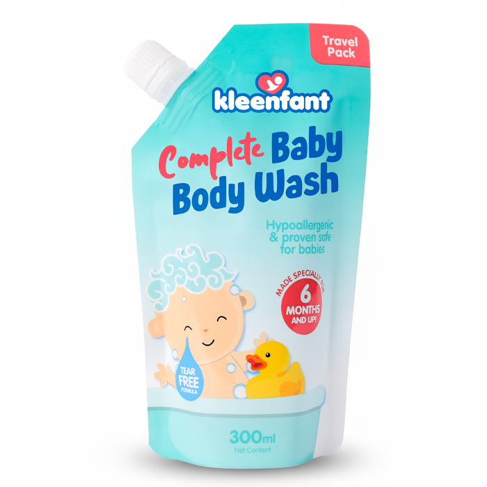 Kleenfant Complete Baby Bath Body Wash 300ml