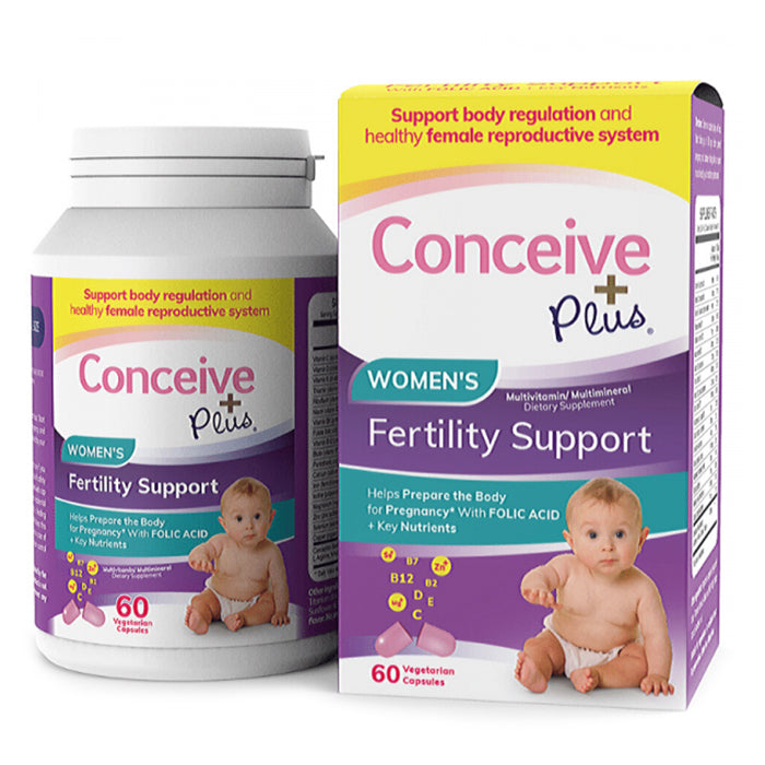 Conceive Plus Women's Fertility Support 60 Vegetarian Capsules