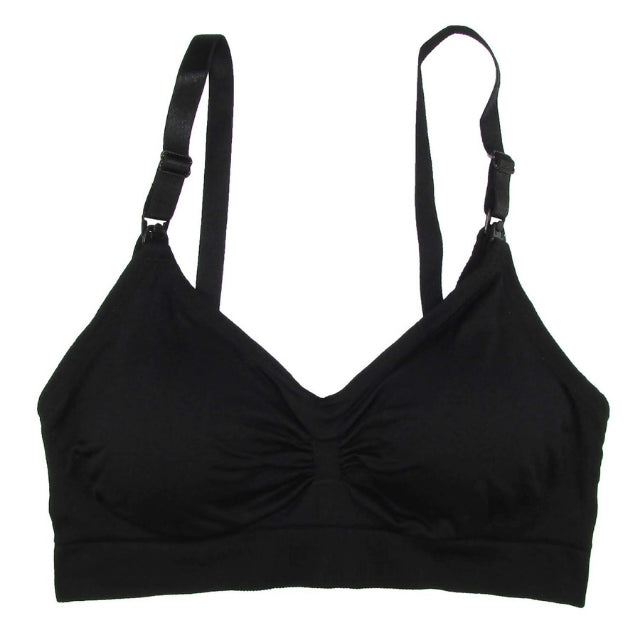 Coobie Full Size Nursing Bra with Hook - Black