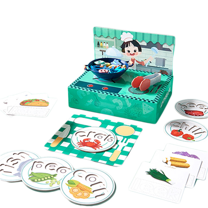 Kub Kids Toy Cardboard Cooking Set