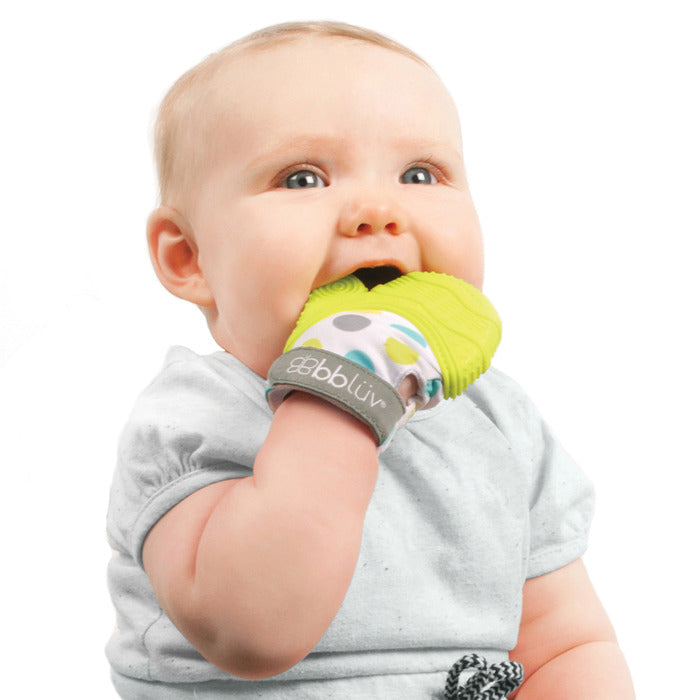 BBLUV Gluv Teething Mitten - Lime