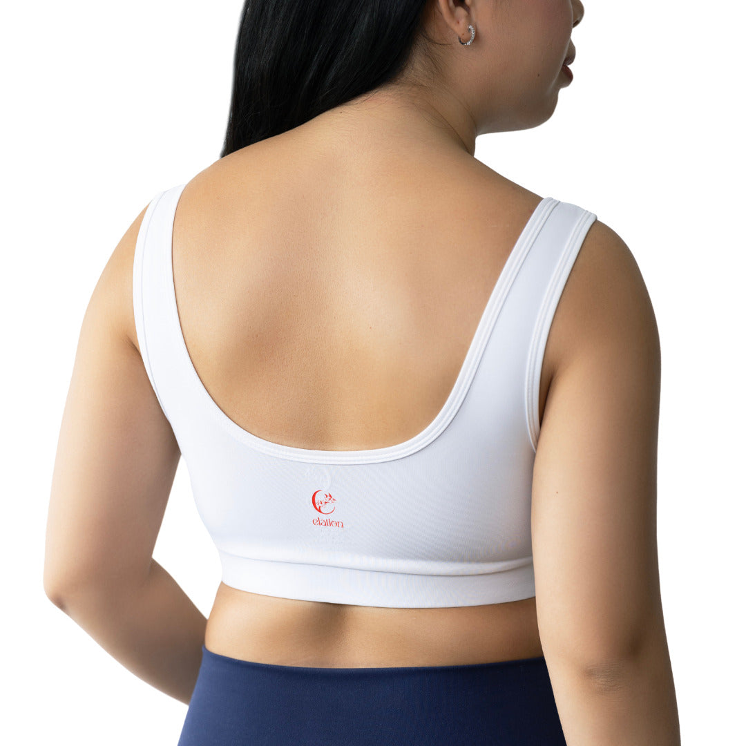 Elation Nursing and Hands-free Pumping Bra - Ivory