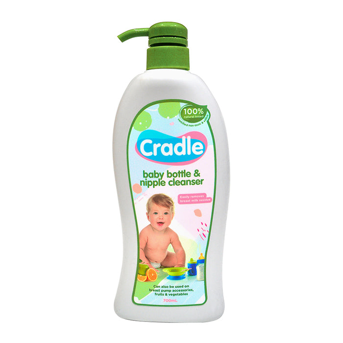 Cradle Baby Bottle and Nipple Cleanser Bottle 700ml