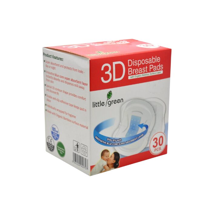 Littlegreen Disposable Breast Pads 30's