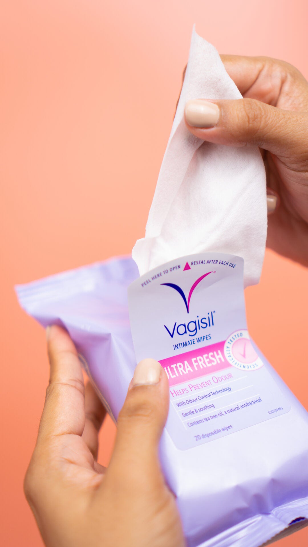 Vagisil Ultra Fresh Wipes (20 Sheets)