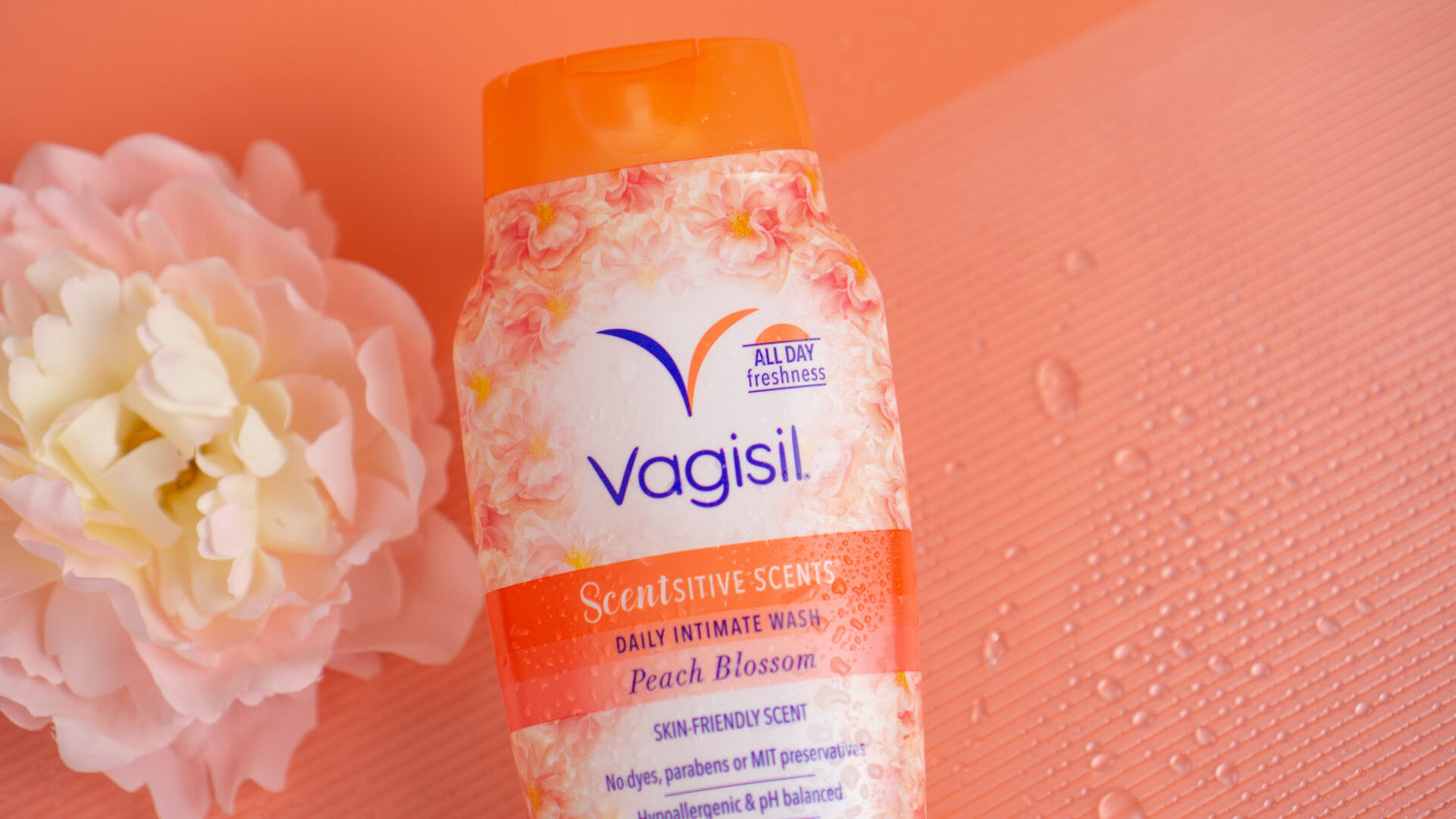 Vagisil Scentsitive Scents - Peach Blossom Femwash 354 ml