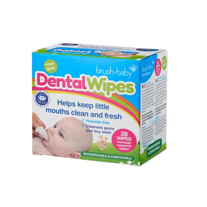 Brush-Baby Dental Wipes 28s