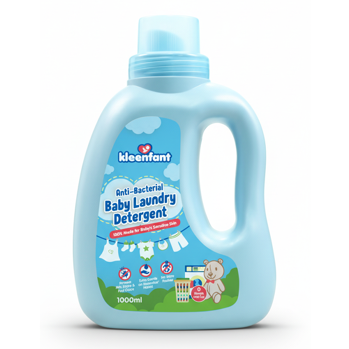 Kleenfant Antibacterial Baby Laundry Detergent 1 Liter
