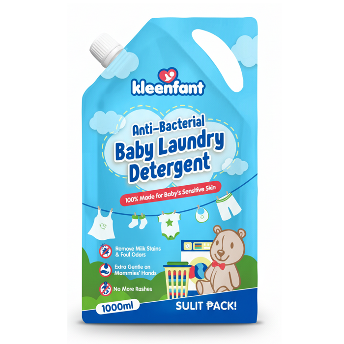 Kleenfant Antibacterial Baby Laundry Detergent 1 Liter