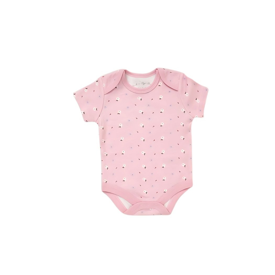 Yoji Baby 5-Piece Baby Clothes Gift Set - Flowers and Rabbits