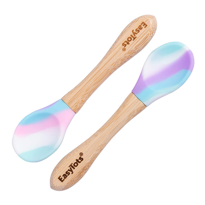 Easytots Bamboo Spoon 2 Piece Set