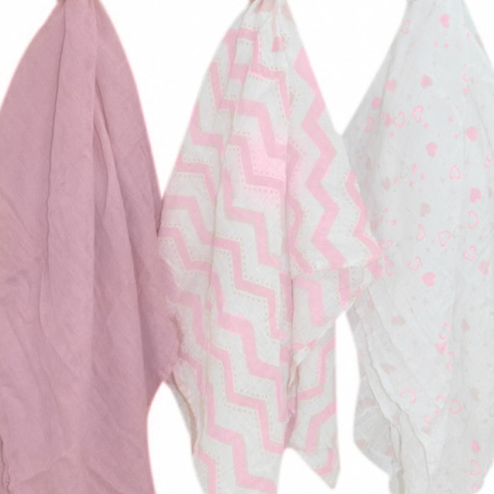 Enfant Muslin Swaddle - Pink