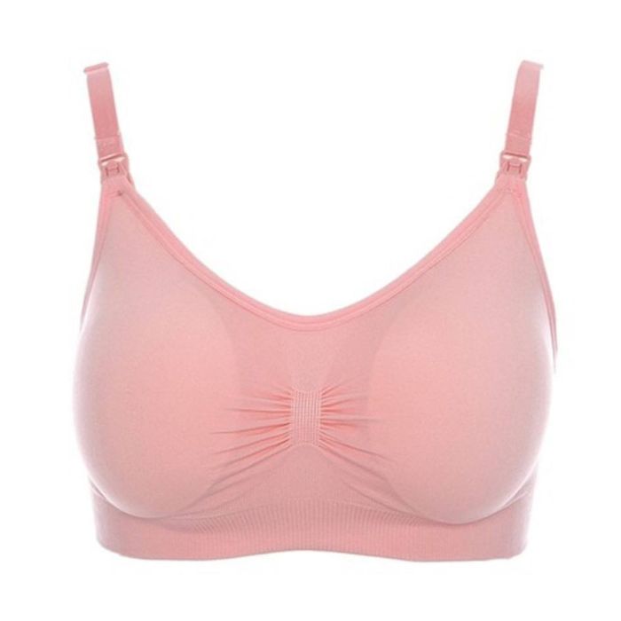QT Hub Everyday Nursing Bra Baby Pink