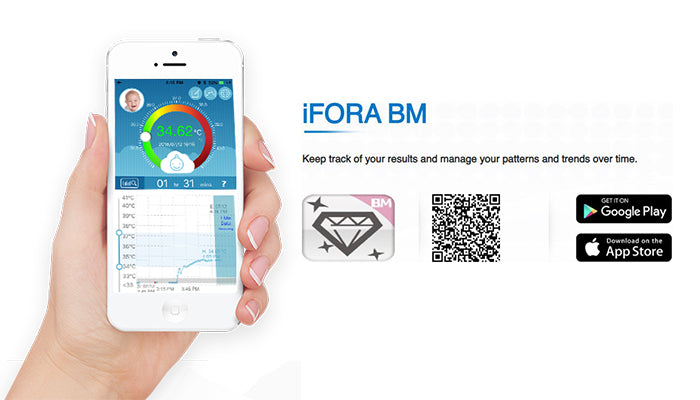 Fora Wearable Temperature Monitor Baby Watch