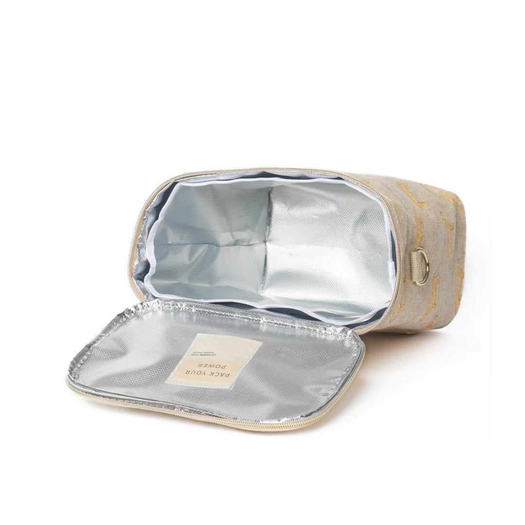 SoYoung Small Insulated Bag - Grey Grid