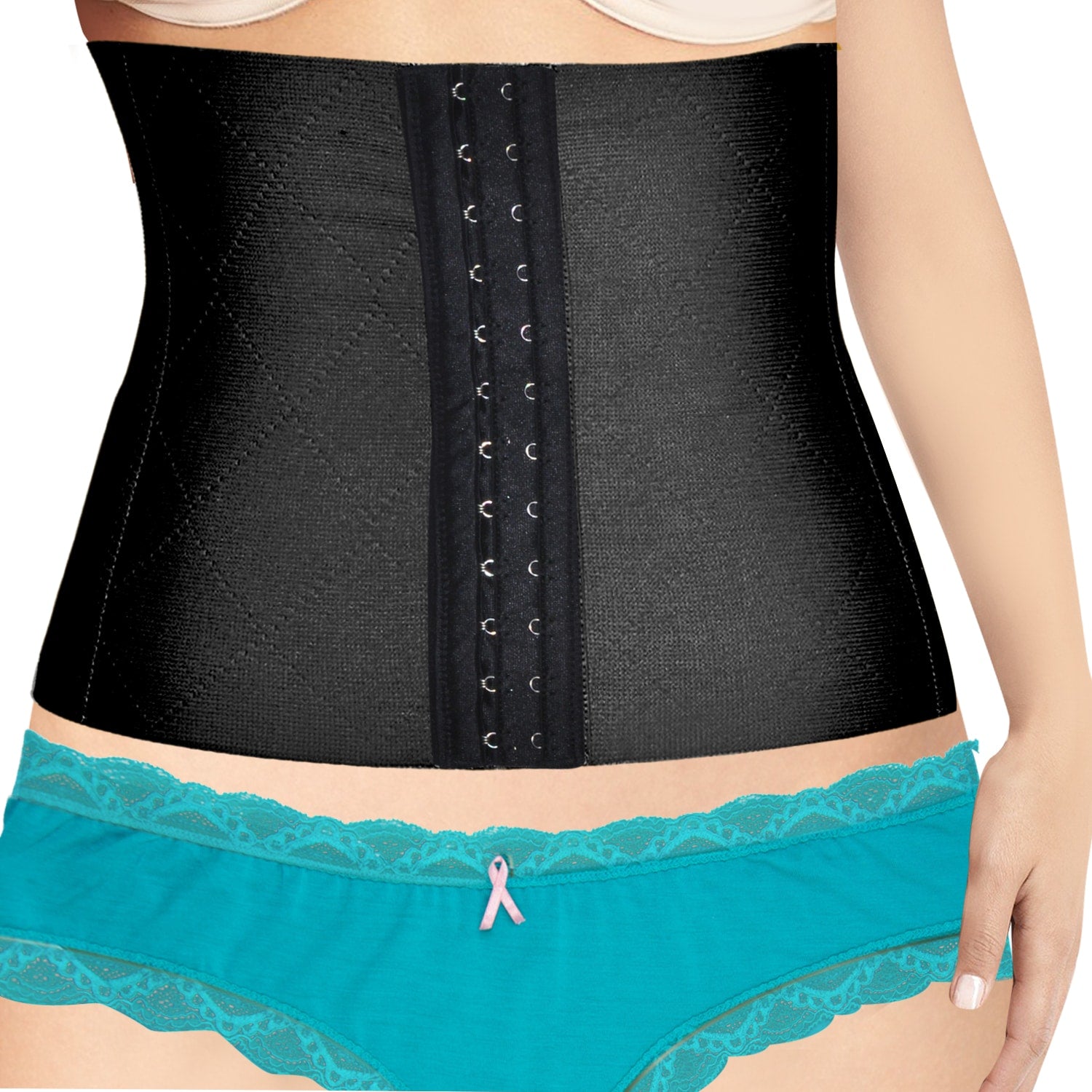 Inay Moments Postpartum Girdle Corset Black
