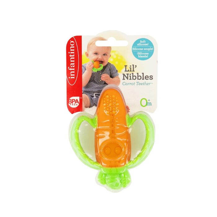 Infantino Good Bites Textured Carrot Teether