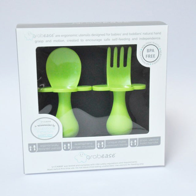 Grabease Utensil Set - Green