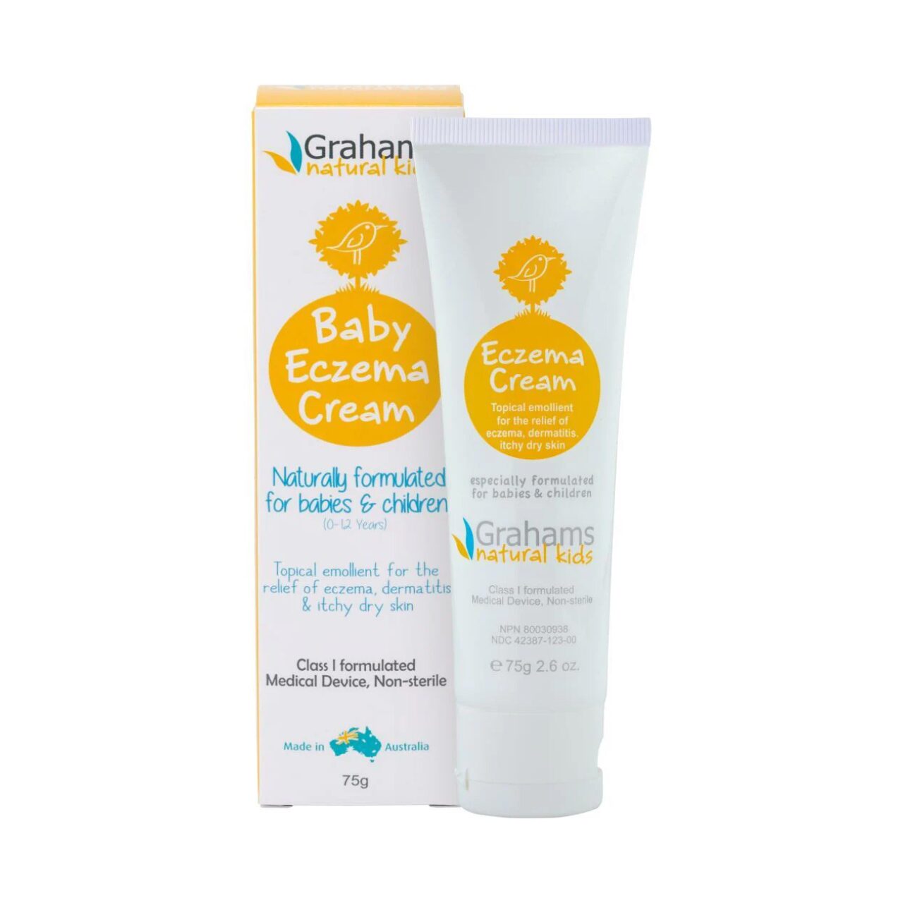 Grahams Natural Baby Eczema Cream - 75g