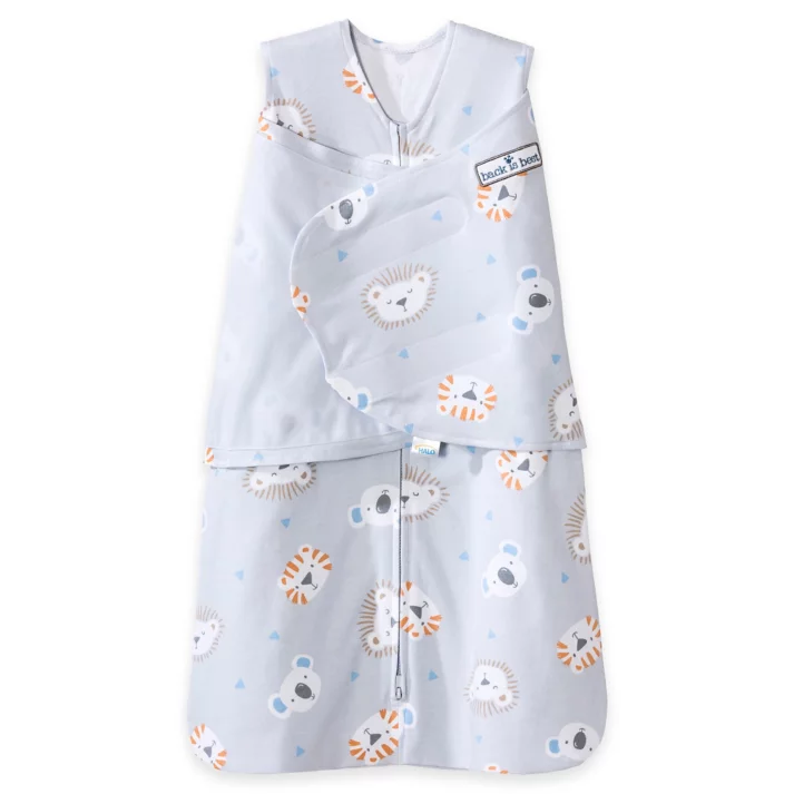 Halo Sleepslack Swaddle Lions Tigers Bears