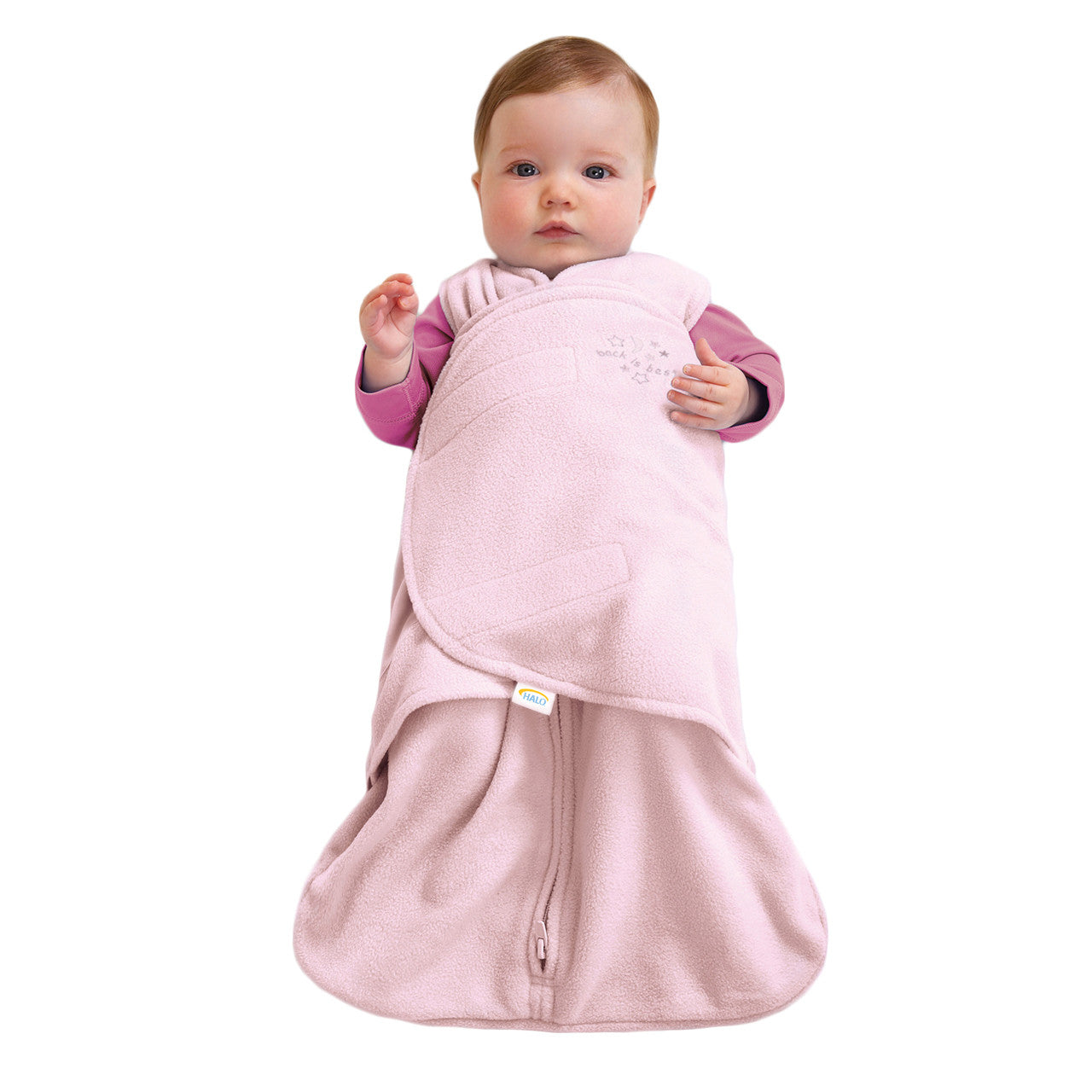 Halo Sleepslack Swaddle Pink - Small