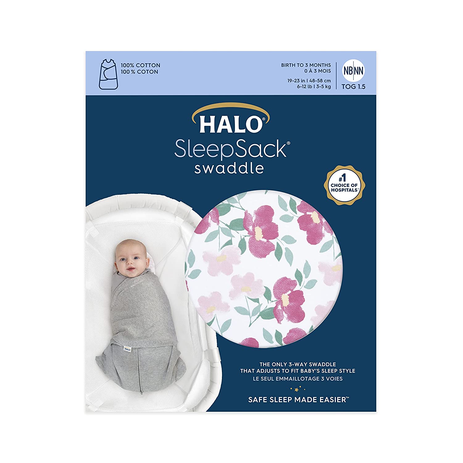 Halo Sleepslack Swaddle Stems
