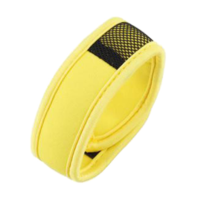 Haierc Sporty Mosquito Repeller Bracelet with 2 refills + 2 free refills - Yellow Strap