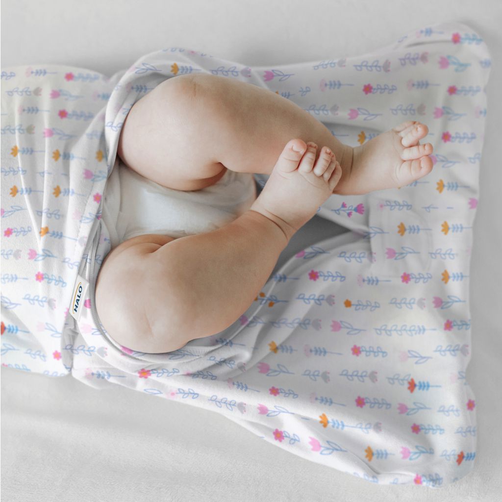 Halo Sleepsack Swaddle Flower Garden