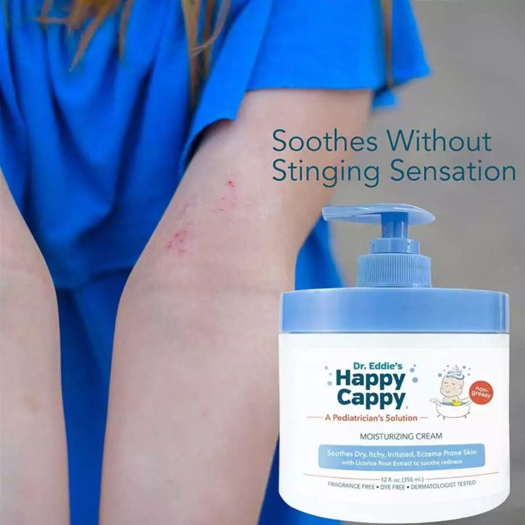 Happy Cappy Moisturizing Cream 12 Ounce Jar (355ml)