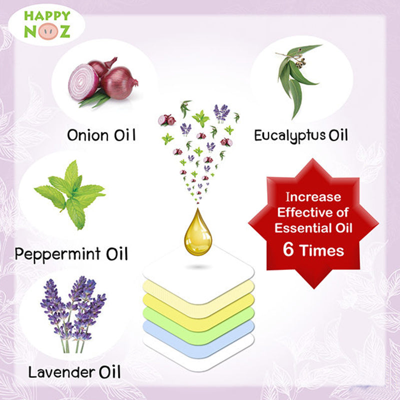 Happy Noz Organic Onion Sticker Anti - Virus 6's