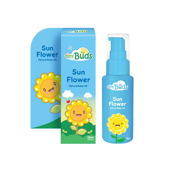 Tiny Buds Sunflower Baby Oil - 50ml