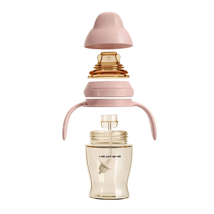 HeOrShe Dental-care Sippy Cup 6oz/180ml Stage 1 (for 6+ months) - Rose Cabbage