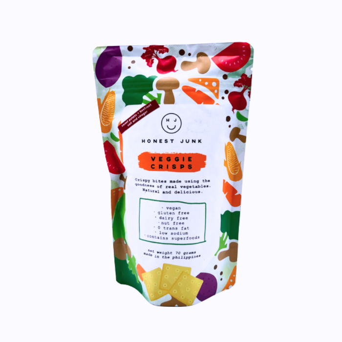Honest Junk Sweet Potato Beetroot Salt and Vinegar Veggie Crisps