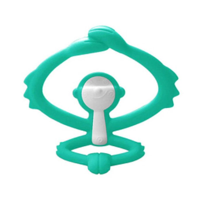 Mombella Hugging Monkey Teether - Blue