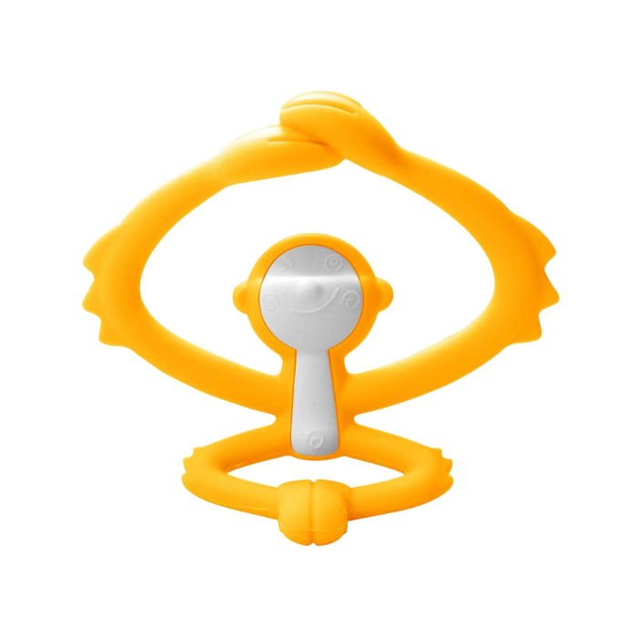 Mombella Hugging Monkey Teether - Yellow