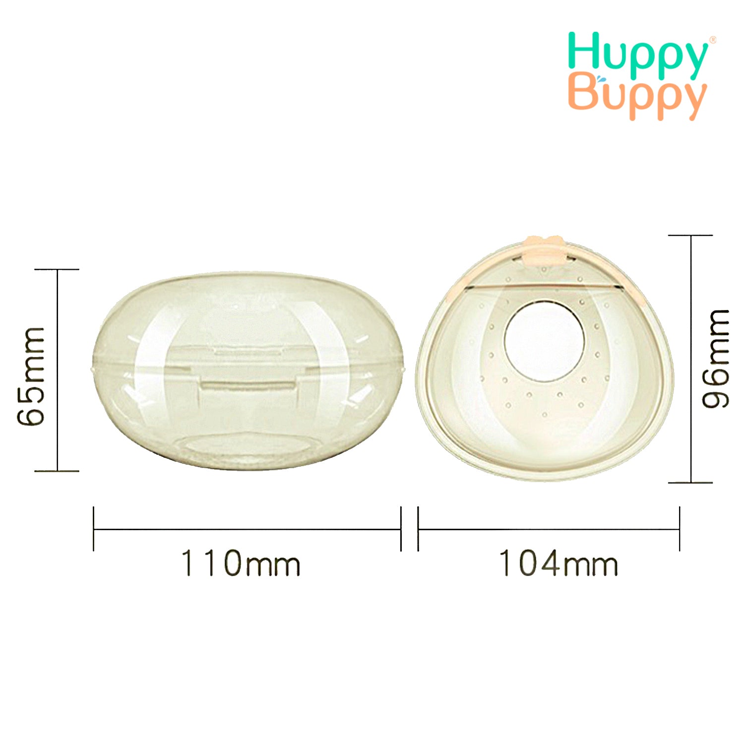 Huppy Buppy Breast Shells Milk Collector
