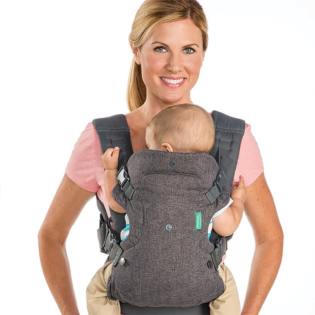 Infantino Flip Advance 4-in-1 Convertible Carrier - Denim