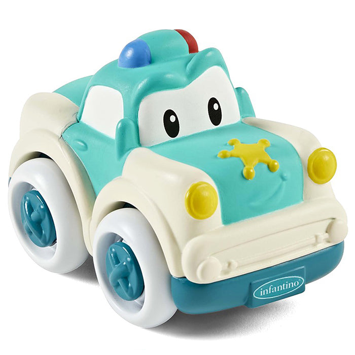 Infantino Grip and Roll Soft Wheels Police Car