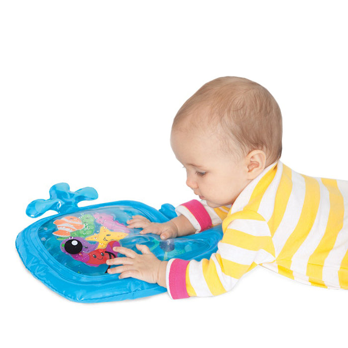 Infantino Pat and Play Water Mat - Blue Whale