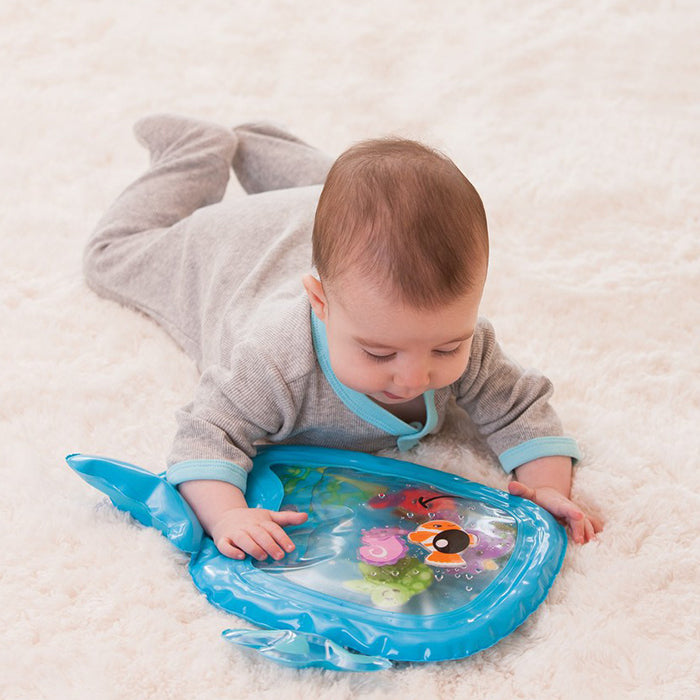Infantino Pat and Play Water Mat - Blue Whale
