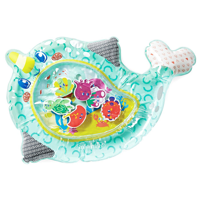 Infantino Pat and Play Water Mat - Narwhal