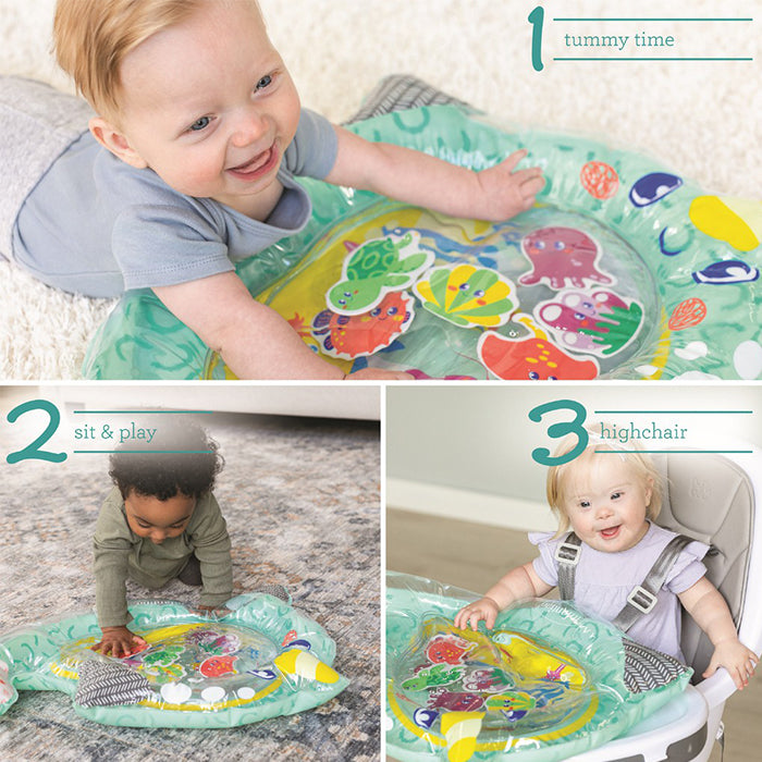 Infantino Pat and Play Water Mat - Narwhal