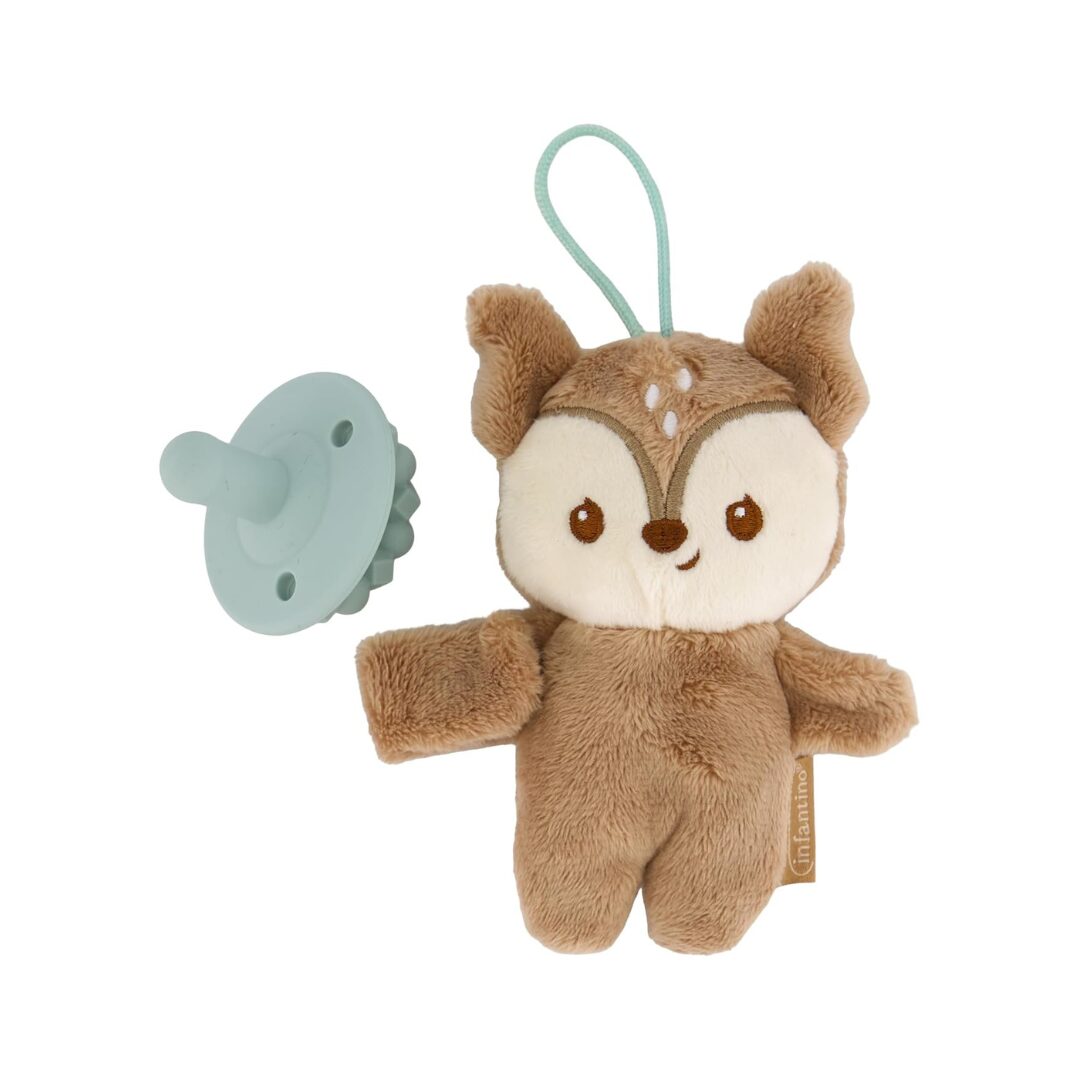 Infantino Snuggle and Soother Pacipal - Deer