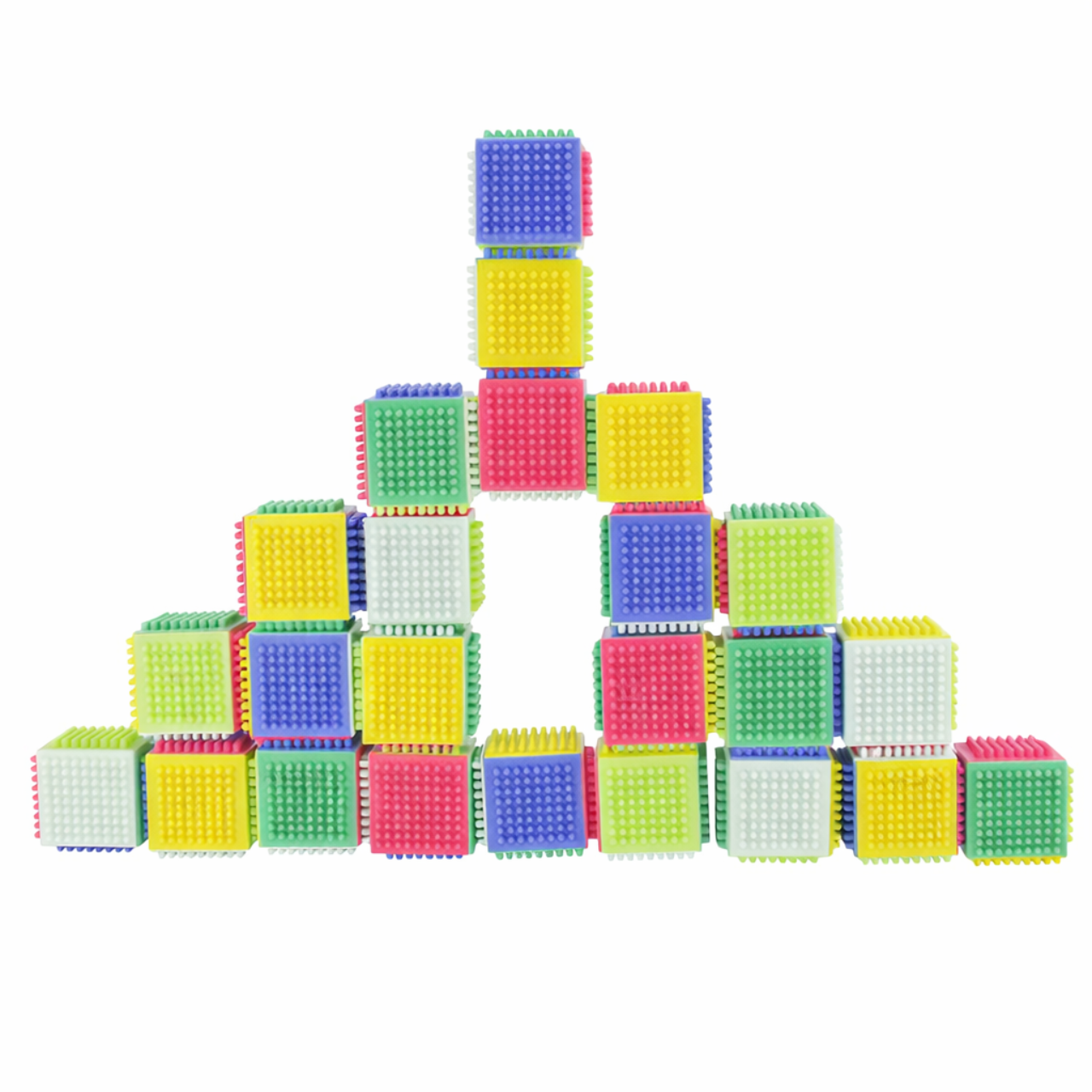 Infantino Press & Stay Sensory Blocks - Boho