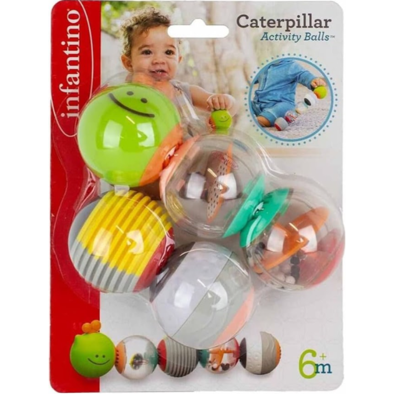 Infantino Caterpillar Activity Balls