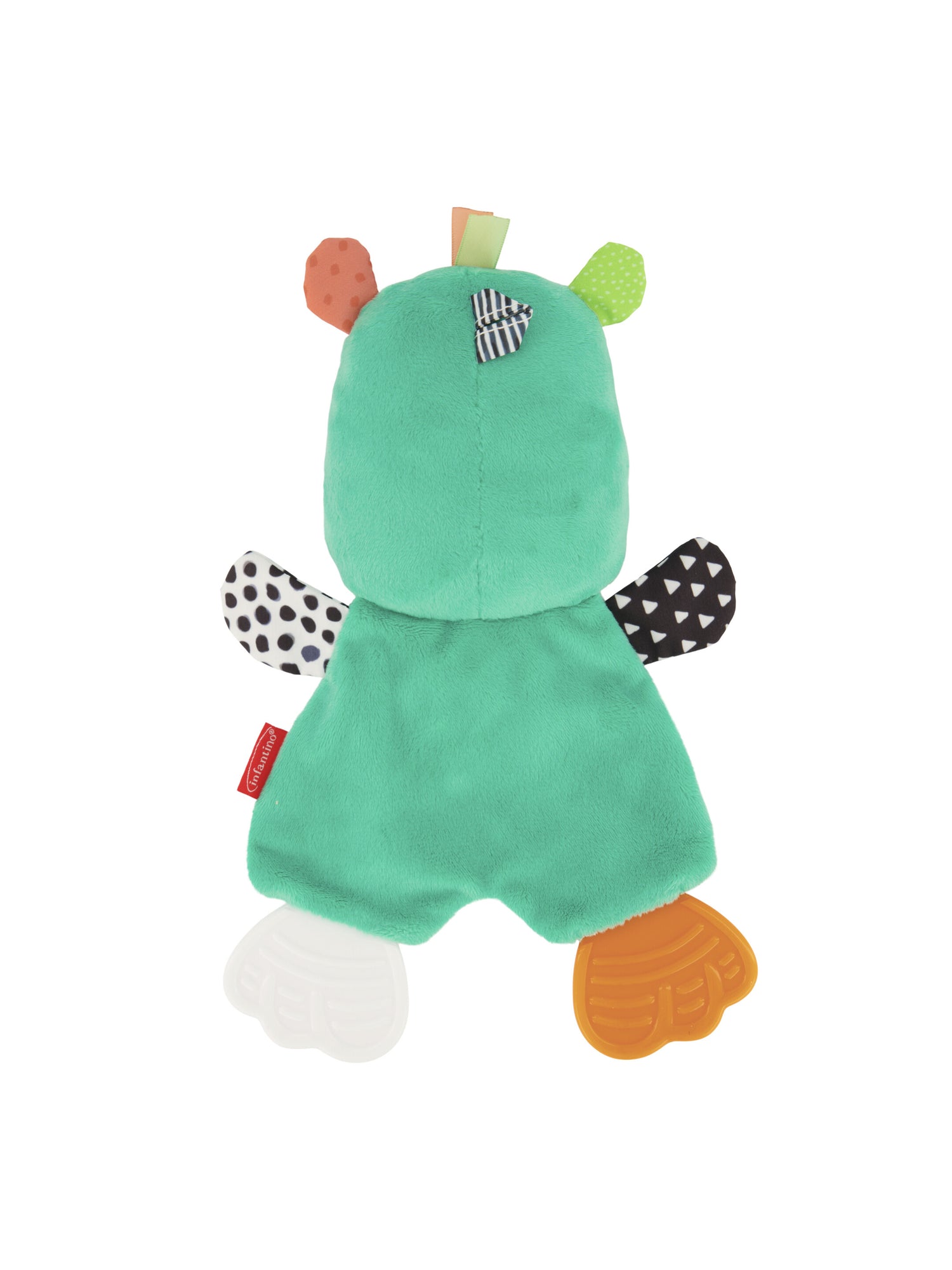 Infantino Cuddly Teether Hippo
