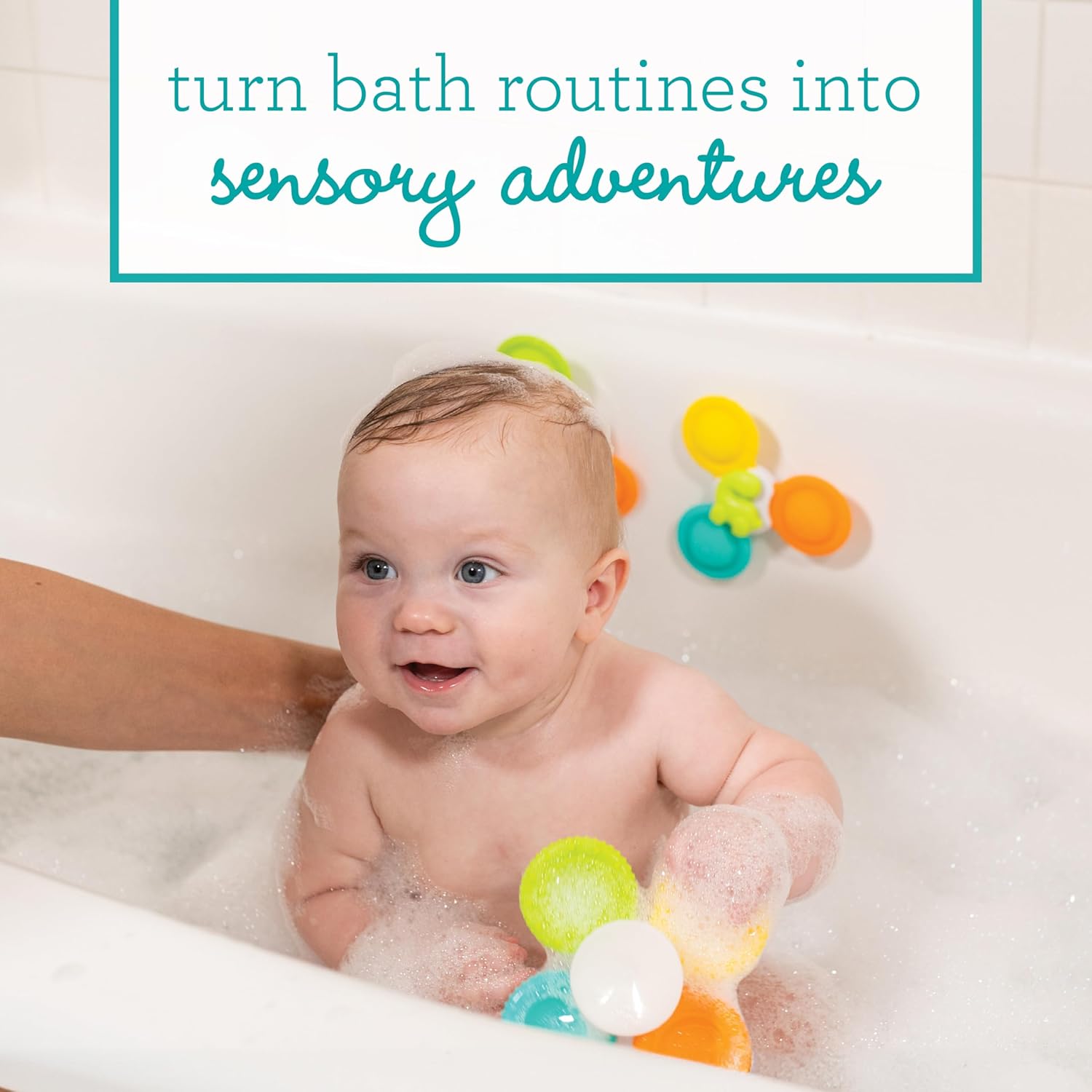 Infantino Silicone Bath Pop Spinners